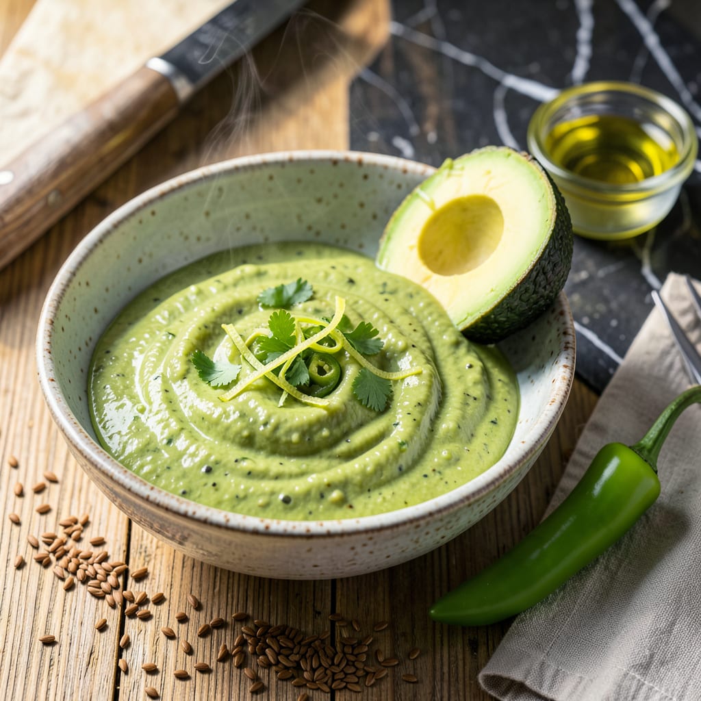 Complete Avocado Jalapeño Sauce Recipe: Creamy Spice With Zesty Kick overview image