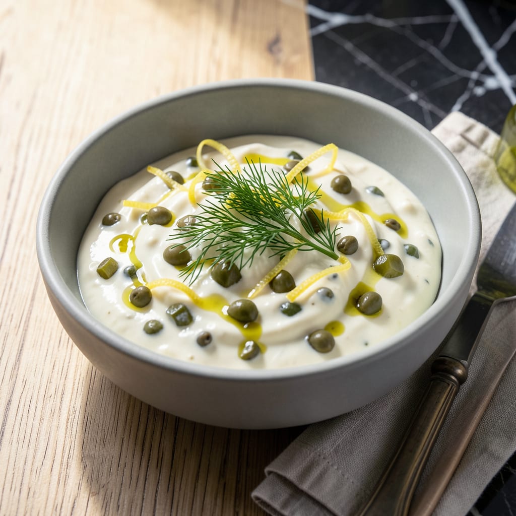 Awesome Tartar Sauce Recipe: Zesty Dill and Caper Freshness detailed visual guide