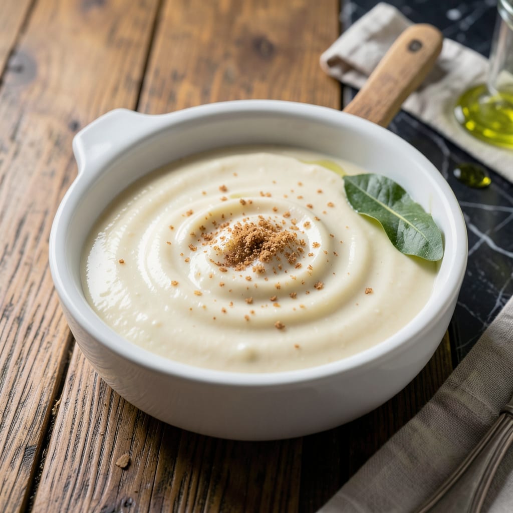 Visual representation of Béchamel Sauce Recipe UK: Silky Foundation for British Favorites