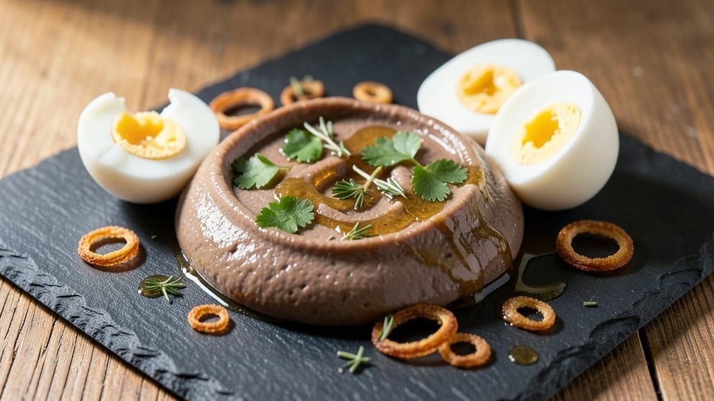 Chicken Liver Pate Recipe with Hard Boiled Eggs: Rich, Silky Texture With Herbed Depth