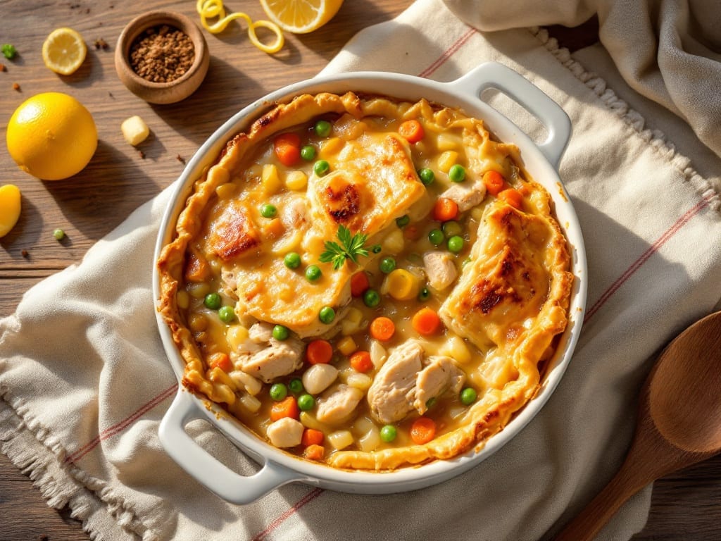 Stouffer's Chicken Pot Pie Recipe: Golden Crust, Creamy Filling, One-Pan Magic