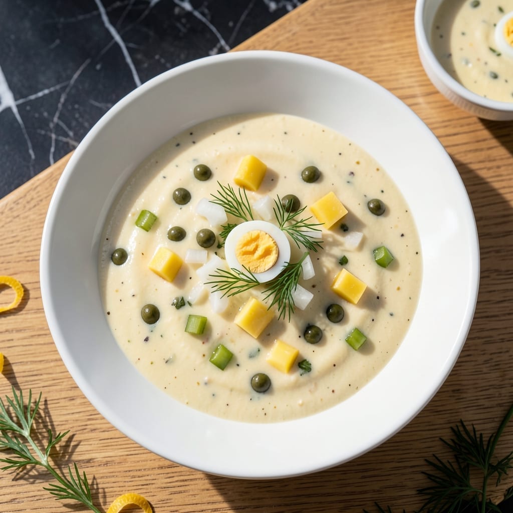Egg Tartar Sauce Recipe: Zesty Caper and Pickle Infusion