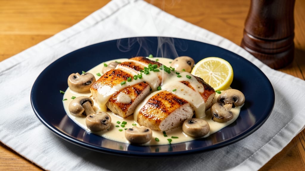 Creamed Chicken Recipe: Ultra-Smooth Mushroom Gravy Magic