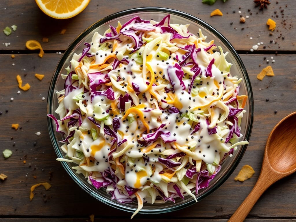 Copycat Kentucky Fried Chicken Coleslaw Recipe: Buttermilk Brine Secret for Crunchy, Tangy Crisp