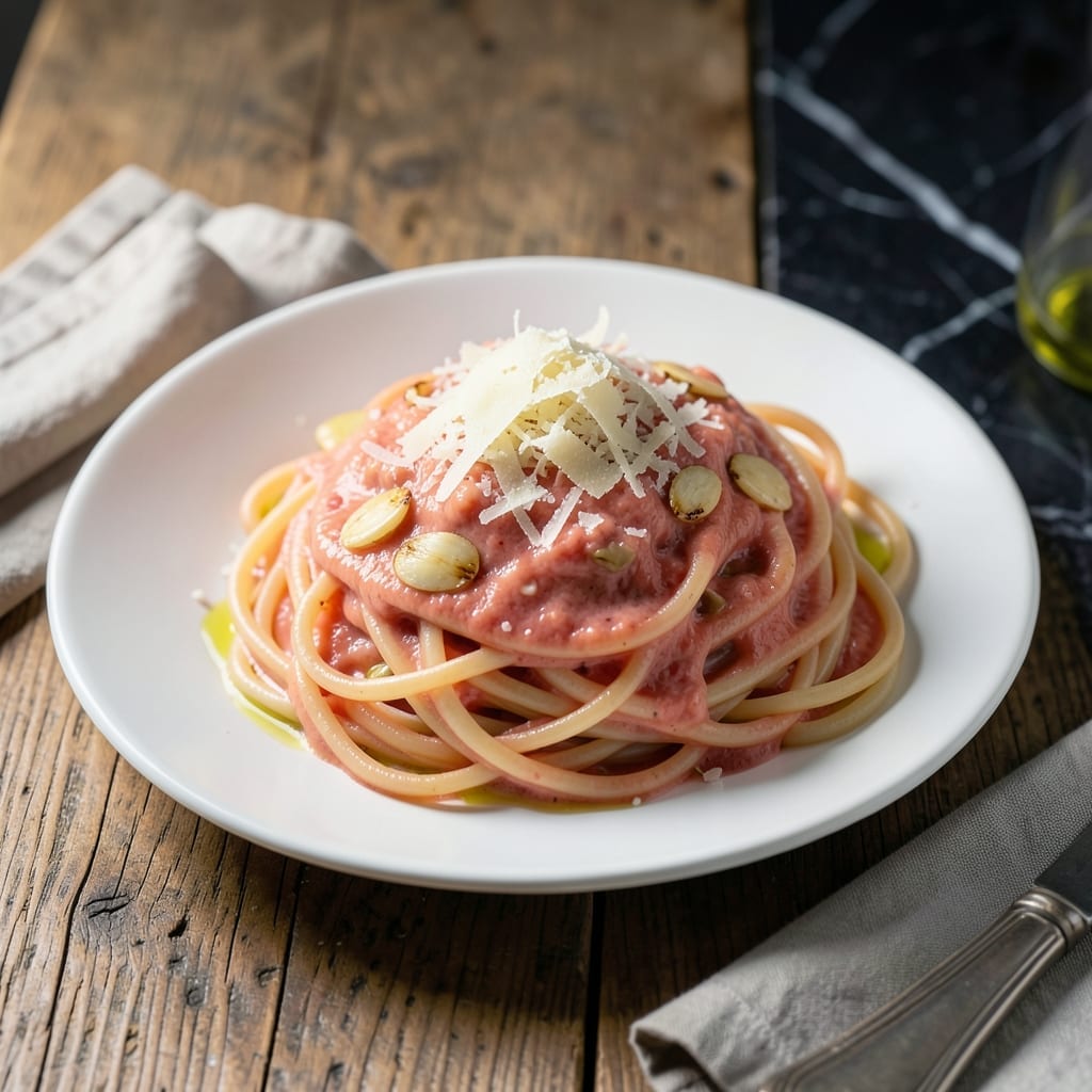 Spaghetti Pink Sauce Recipe: Creamy Tomato and Parmesan Fusion