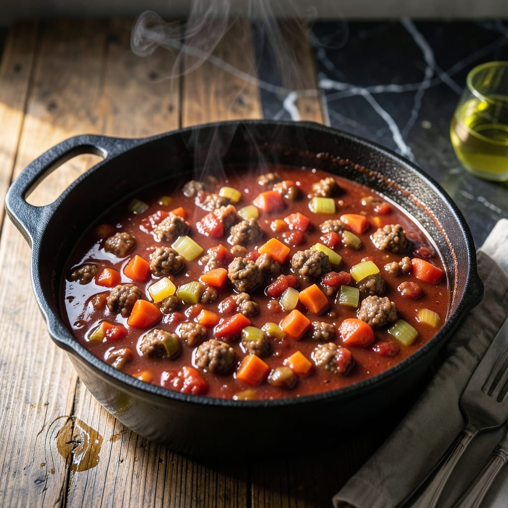 Sweet Bolognese Sauce Recipe: Rich Tomato and Wine Infusion Sweet Bolognese Sauce Recipe: Rich Tomato and Wine Infusion
