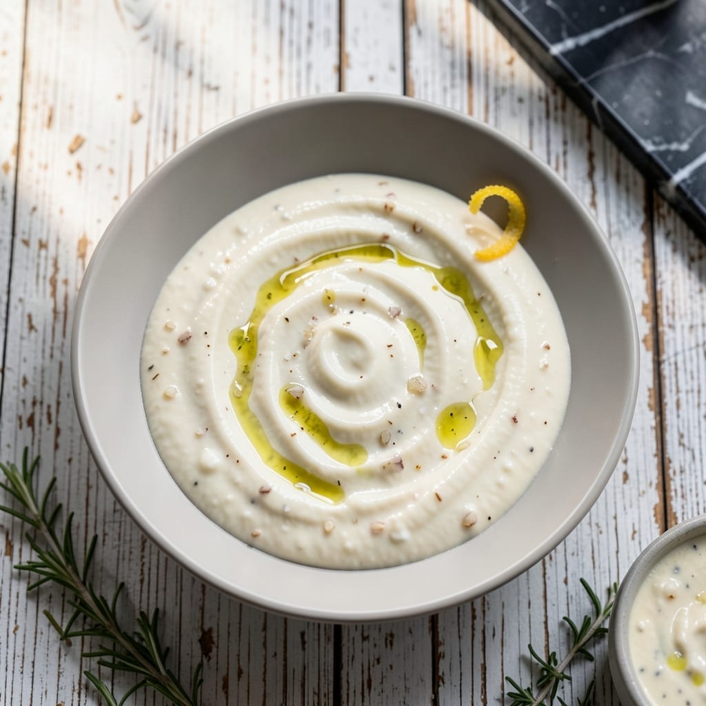 Shwarma White Sauce Recipe: Creamy Garlic Yogurt Drizzle