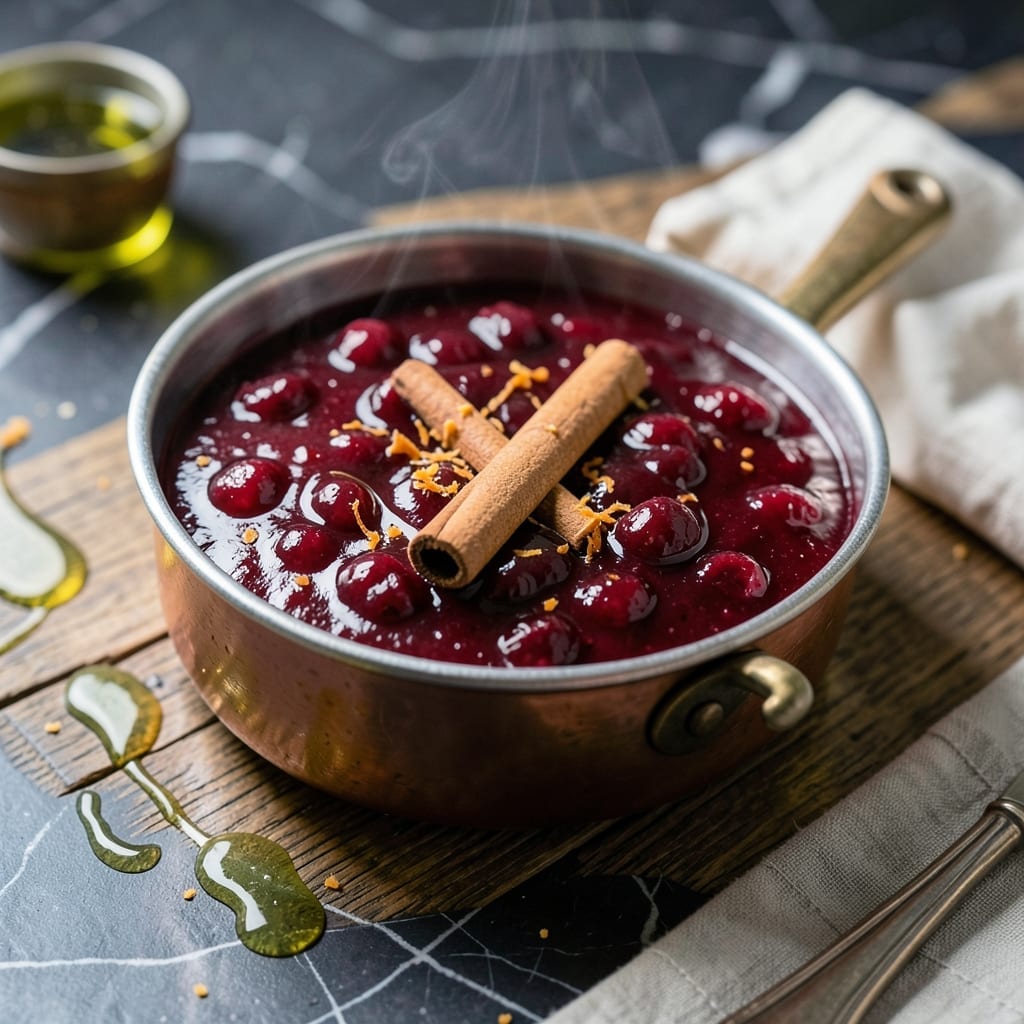 Cranberry Sauce Recipe Thanksgiving: Homemade Tart-Sweet Holiday Staple