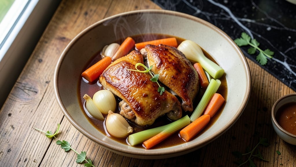 Stewed Chicken Recipe: Slow-Simmered Richness With Herbed Depth