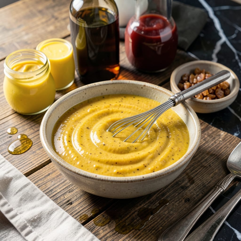 Carolina Mustard BBQ Sauce Recipe: Vinegar-Based Tang With Sweet Heat Carolina Mustard BBQ Sauce Recipe: Vinegar-Based Tang With Sweet Heat