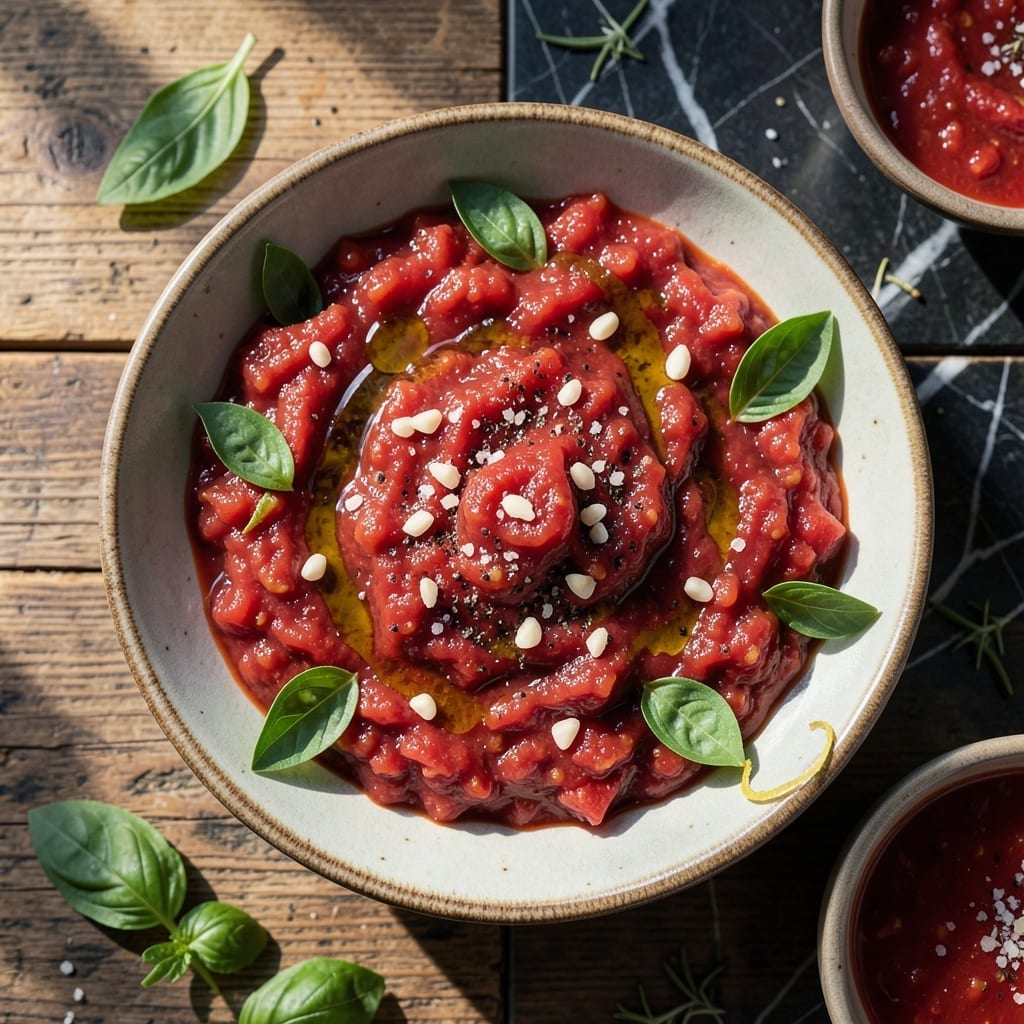 Uncooked Pizza Sauce Recipe: Fresh Tomato Base for Fast Homemade Pies