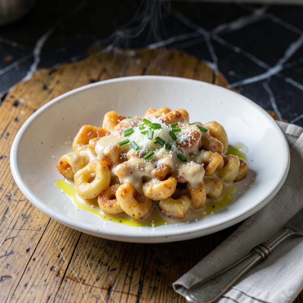 Spaetzle Cheese Sauce Recipe: Emulsified Creaminess for German Noodles