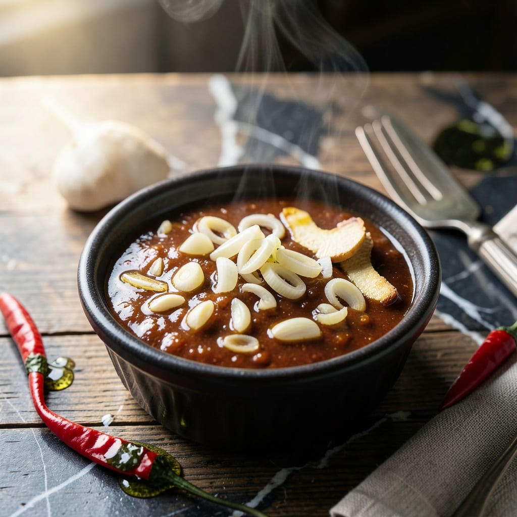 Babi Pangang Sauce Recipe: Indonesian Sweet and Spicy Glaze illustration with key details