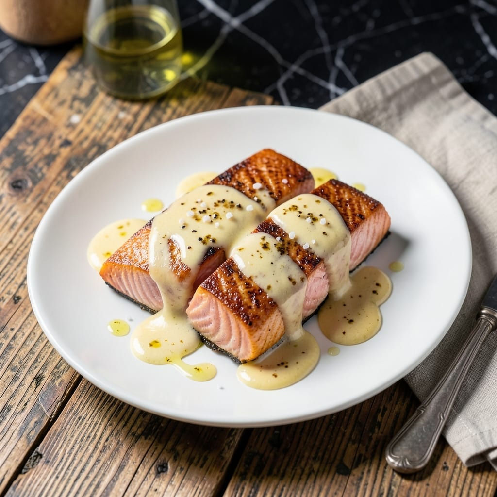 Egg Sauce Recipe for Salmon: Silky Emulsion to Elevate Your Fish