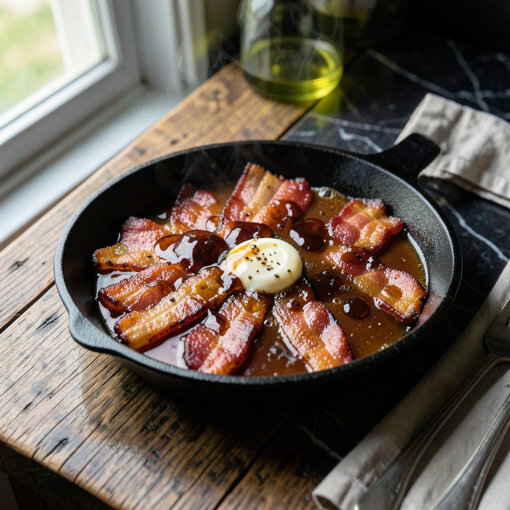 Comprehensive Bacon Bourbon Sauce Recipe: Smoky Sweet Depth for Drizzling visual reference