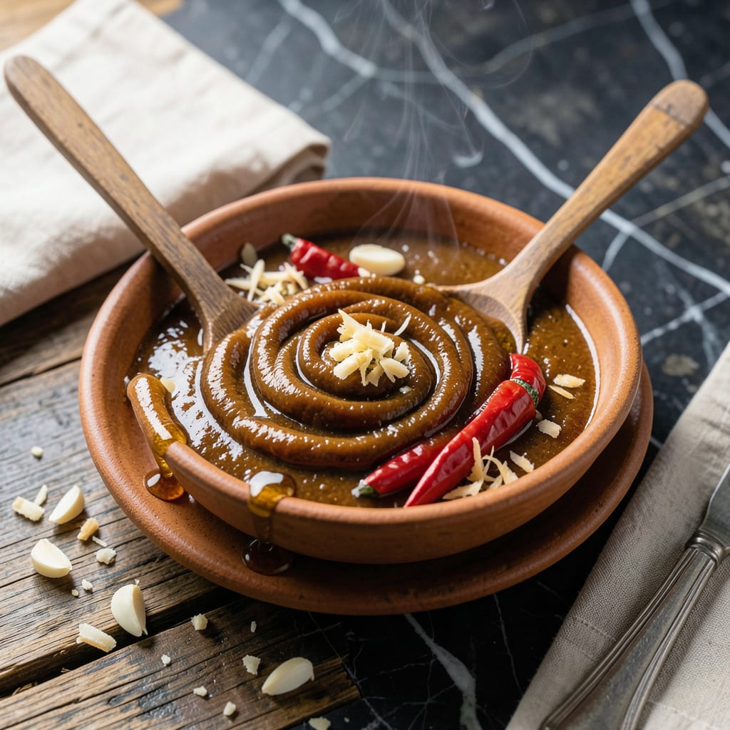 Visual representation of Bahamian Tamarind Sauce Recipe: Tropical Fruit Tang for Island Flavors