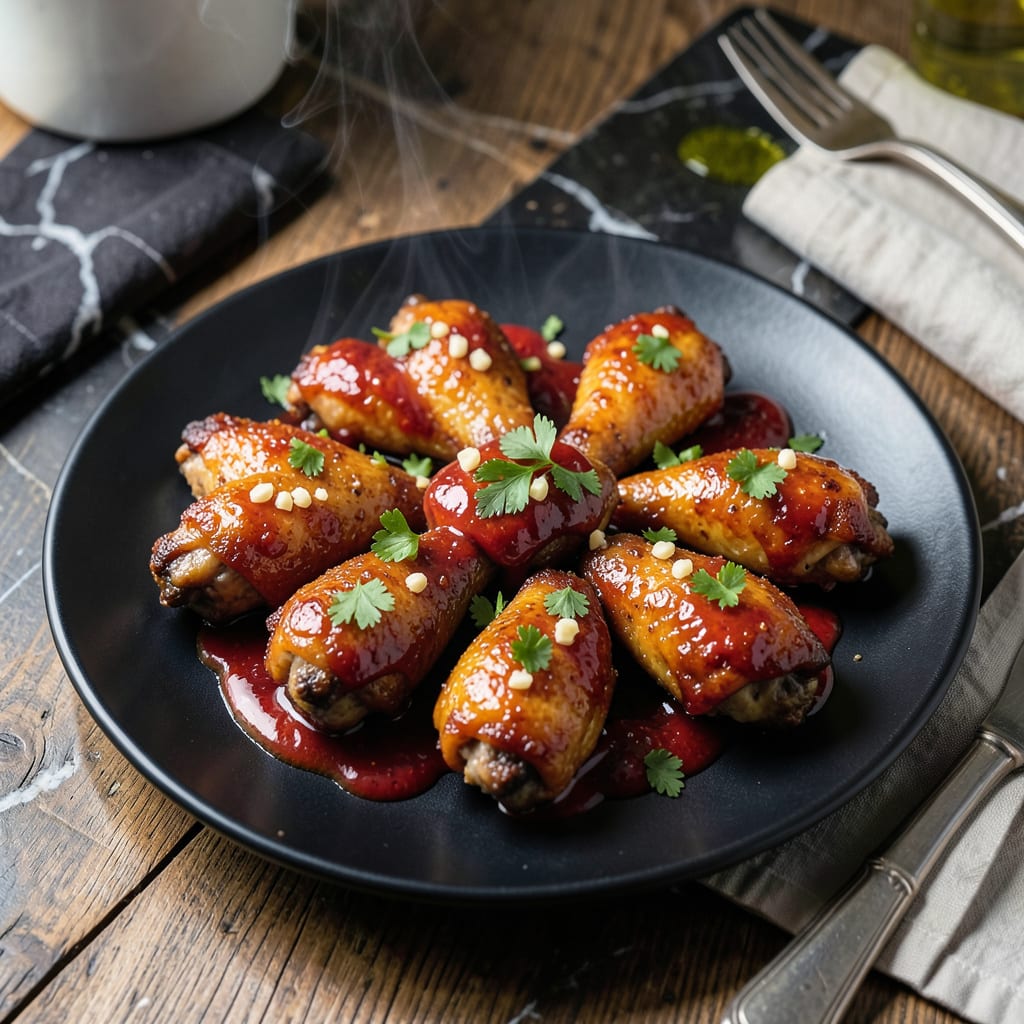 Complete Baked Chicken Wings Sauce Recipe: Sticky Sweet Heat for Game Day overview image