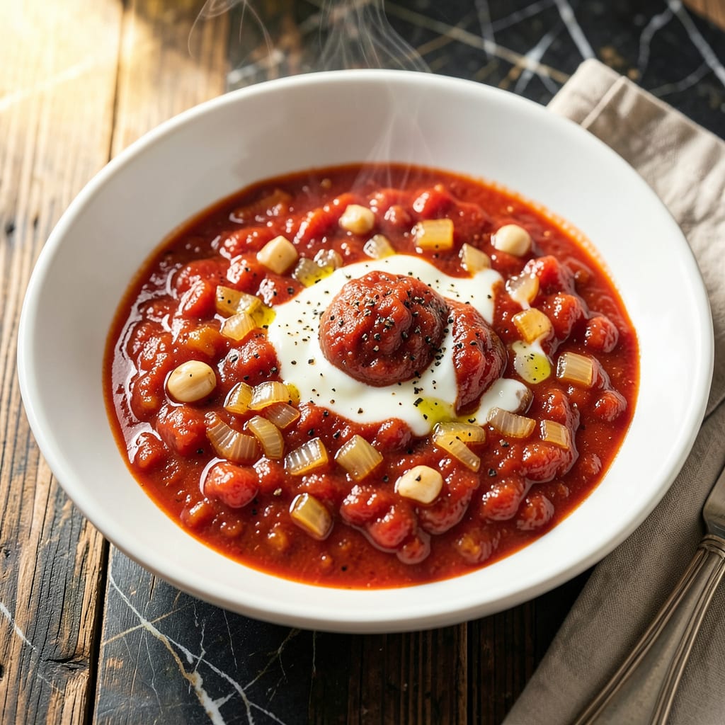 Baked Pasta Sauce Recipe: Thick and Velvety for Layered Dishes example with annotations