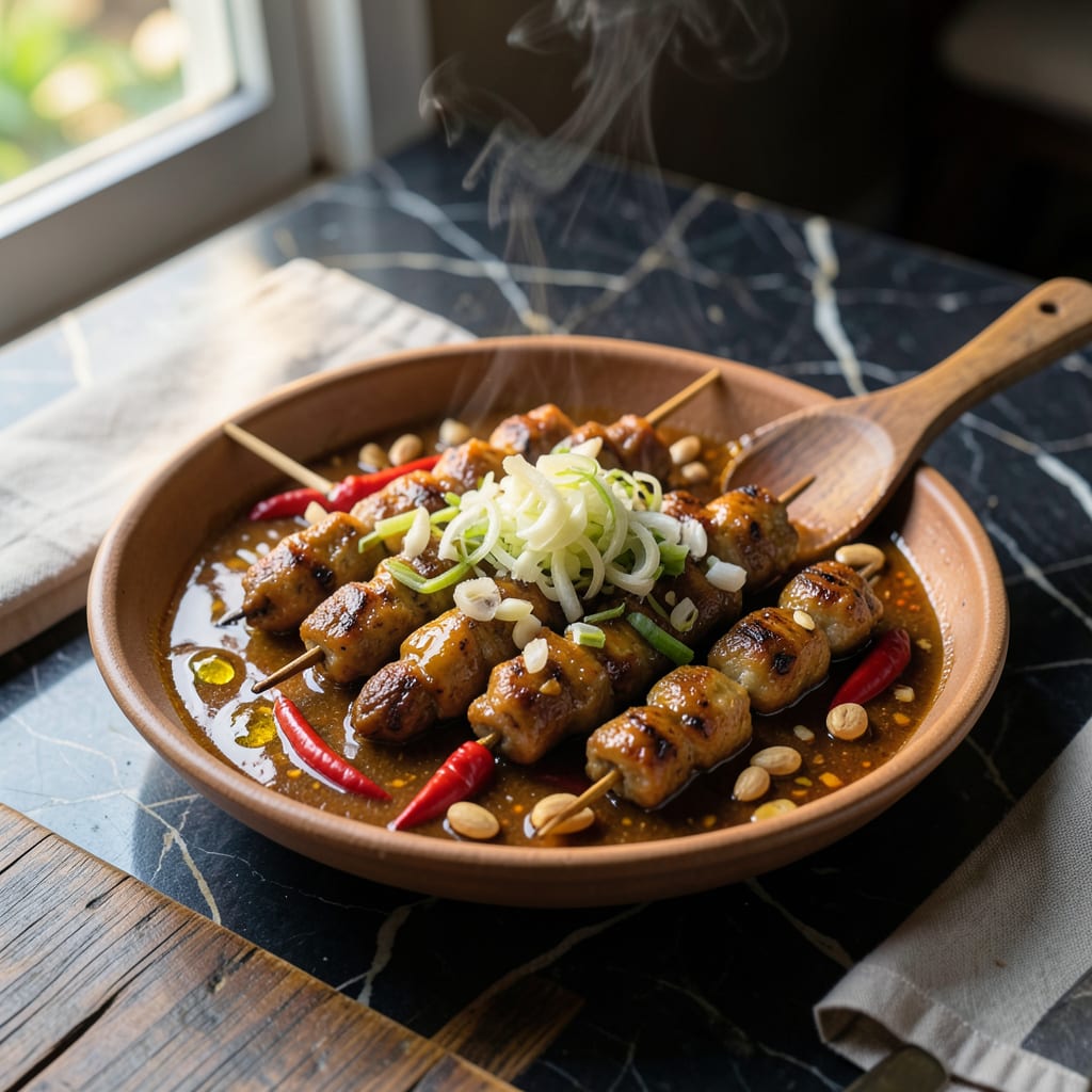 Complete Balinese Satay Sauce Recipe: Peanut Infused Umami Richness overview image
