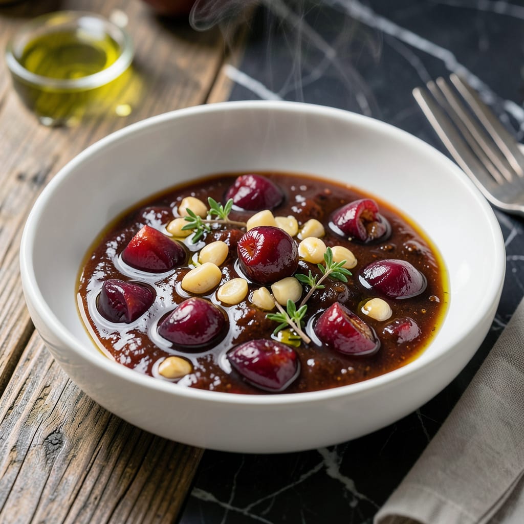 Balsamic Plum Sauce Recipe: Sweet Tart Glaze for Roasts and Cheese Boards detailed visual guide