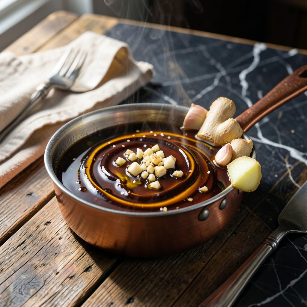 Visual representation of Balsamic Teriyaki Sauce Recipe: Sweet Tangy Fusion for Quick Meals