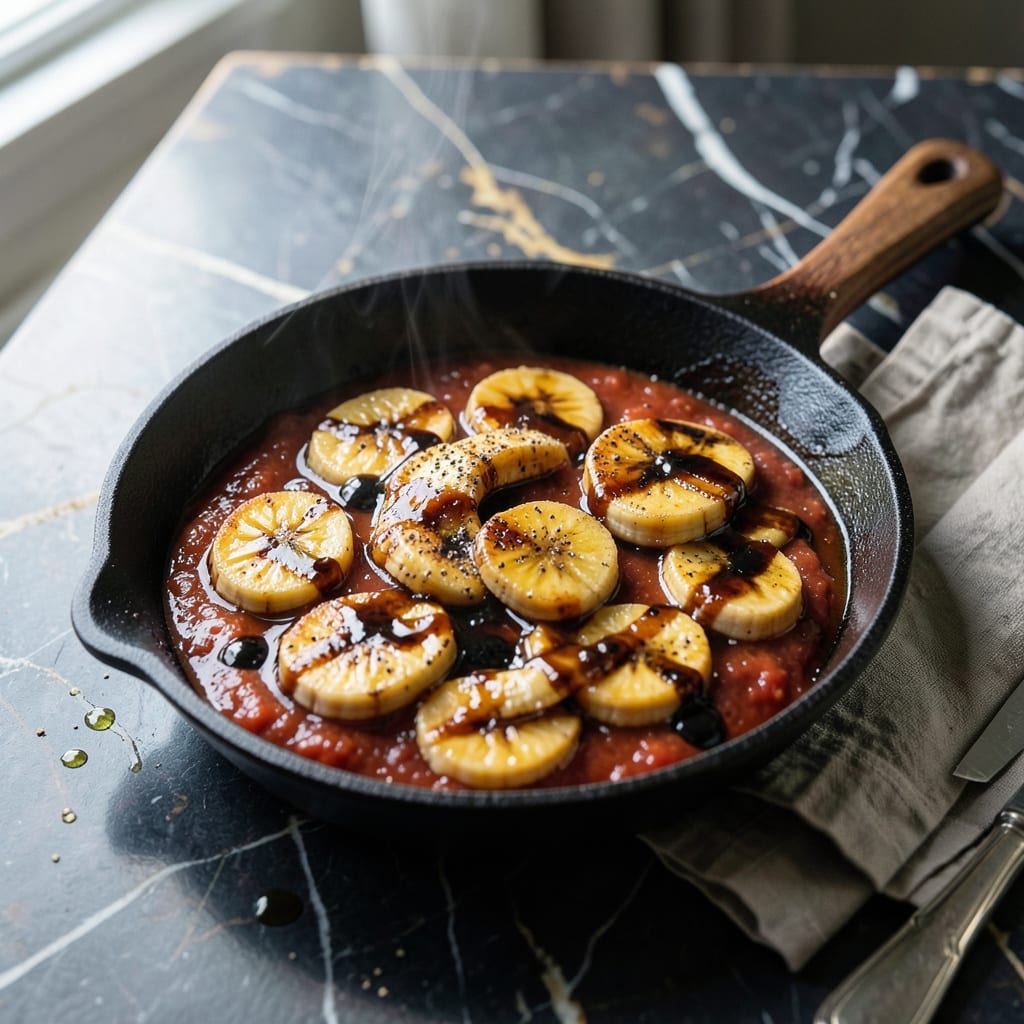 Banana BBQ Sauce Recipe: Sweet and Smoky Fusion for Grilling example with annotations