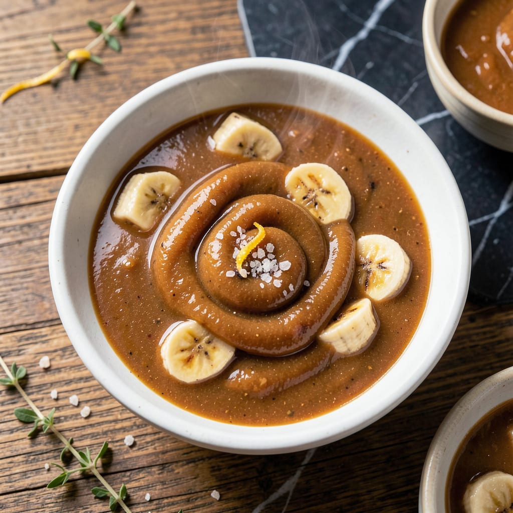Visual representation of Banana Caramel Sauce Recipe: Thick and Luxurious Drizzle