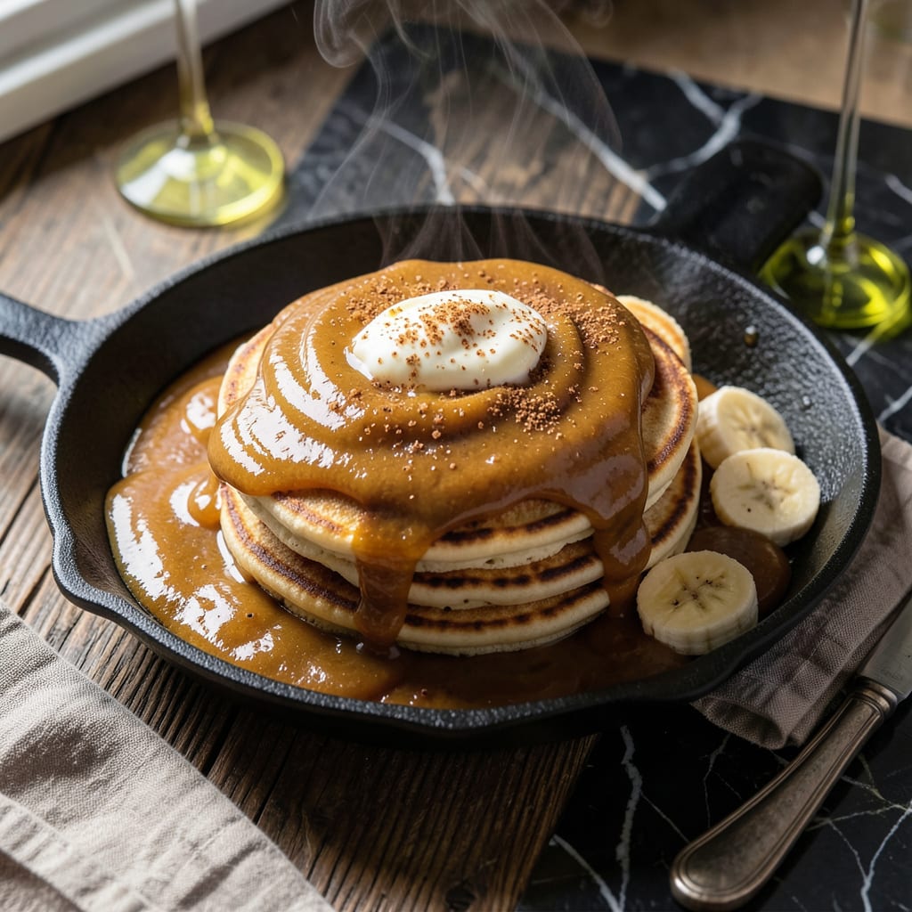 Complete Banana Sauce for Pancakes Recipe: Silky Sweet Topping for Stacks overview image