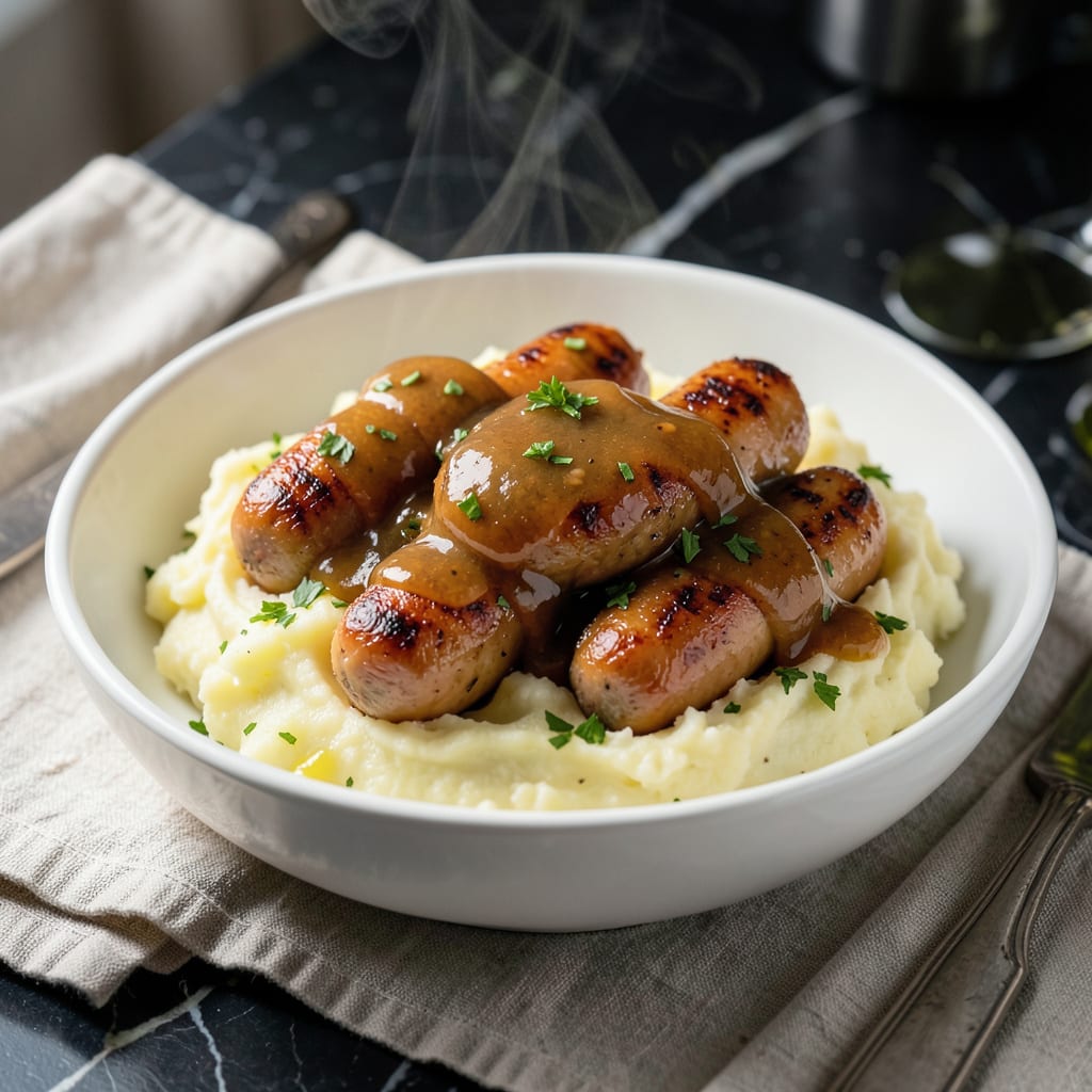 Bangers And Mash Sauce Recipe: Rich Onion Gravy for Classic Comfort detailed visual guide