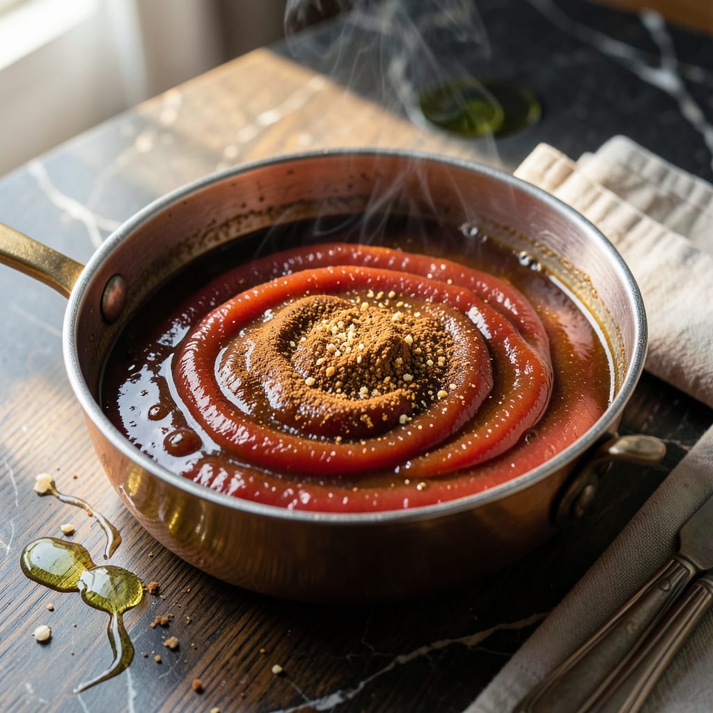 Barbecue Marinade Sauce Recipe: Smoky Sweet Depth for Grilled Meats example with annotations