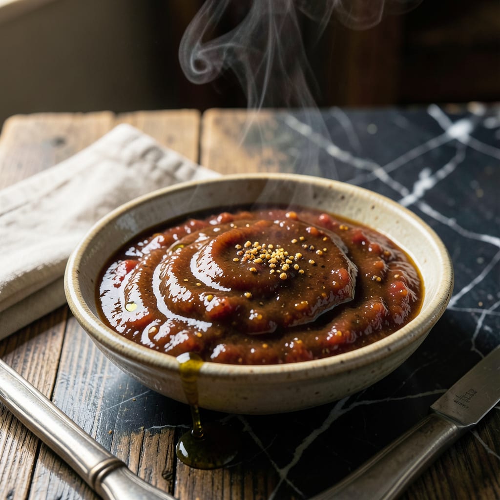 Barbecue Sauce Original Recipe: Smoky Sweet Tang for Any Grill example with annotations