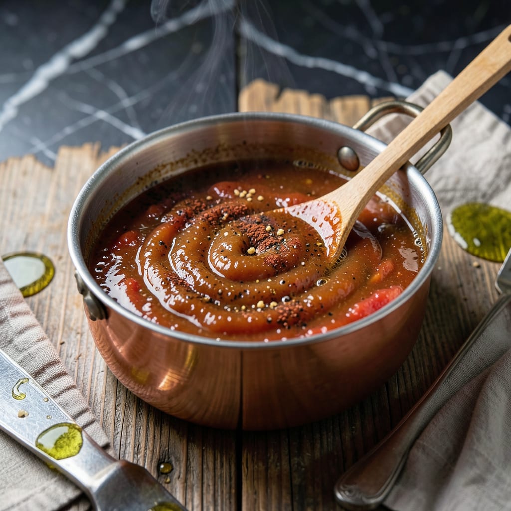 Visual representation of Barbecue Sauce Recipe Tomato Sauce: Smoky Sweet Glaze for Grilling