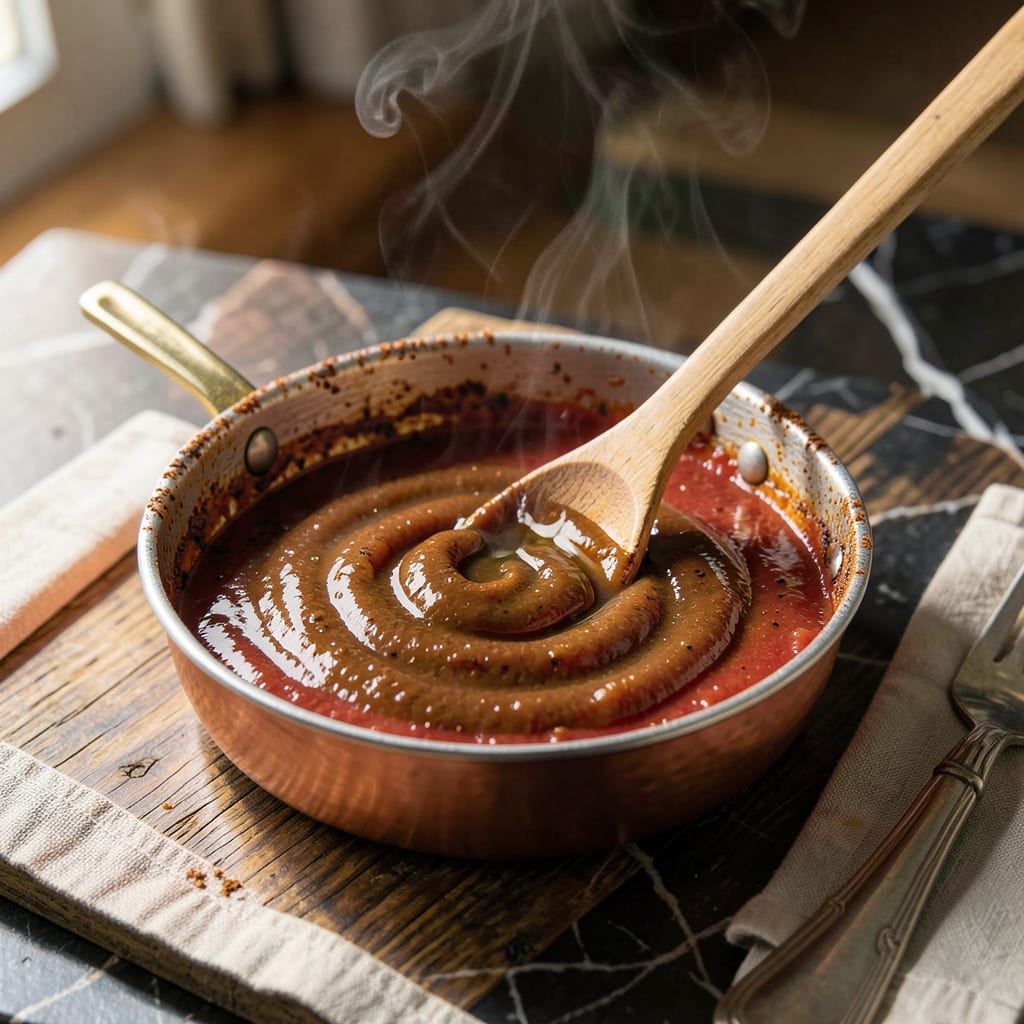 Barbecue Sauce Recipe UK: Smoky Sweet Glaze for British Barbecues example with annotations