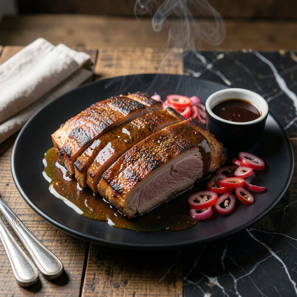 Barbeque Sauce Recipe for Pork: Smoky and Tangy Glaze for Pulled Pork illustration with key details