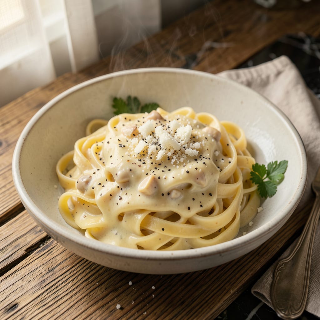 Barilla Alfredo Sauce Recipe: Creamy Homemade Luxury in Minutes illustration with key details