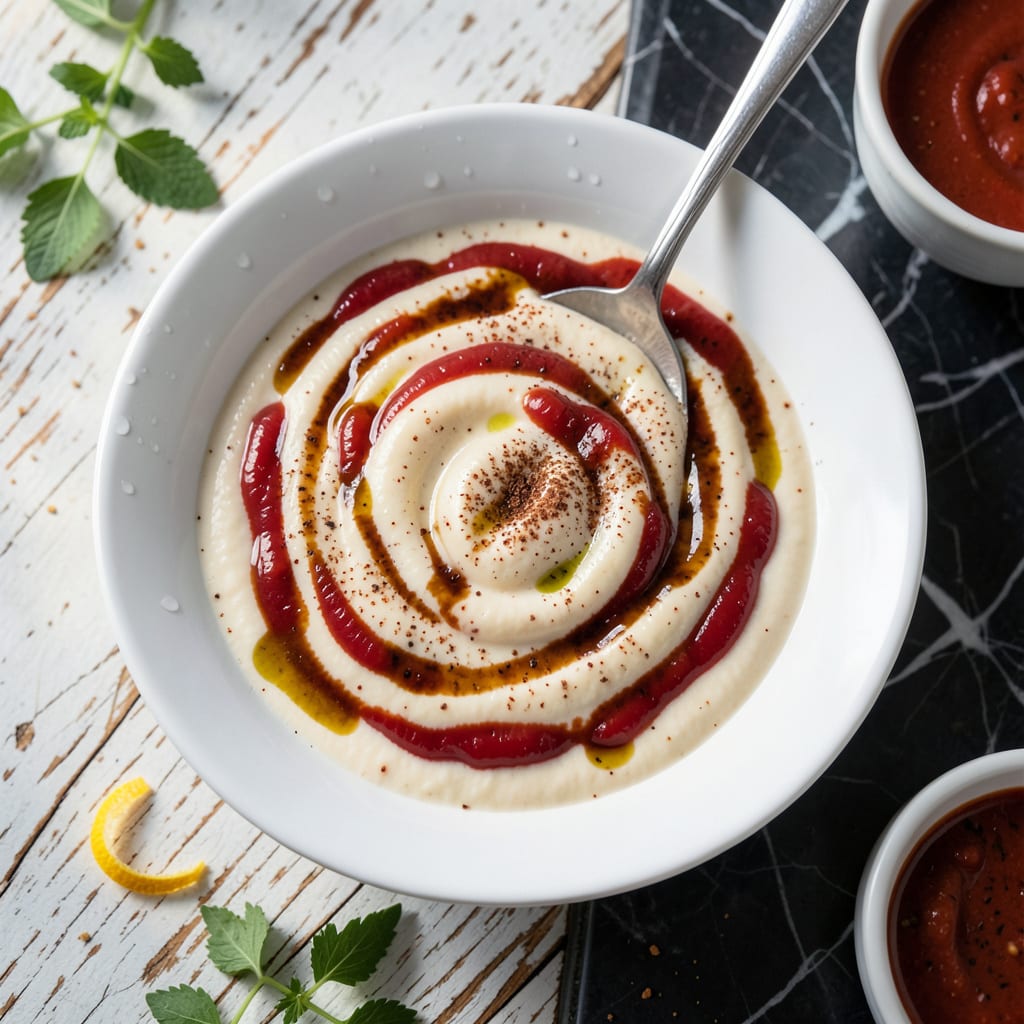 Barrio Secret Sauce Recipe: Zesty Mexican Inspired Drizzle illustration with key details