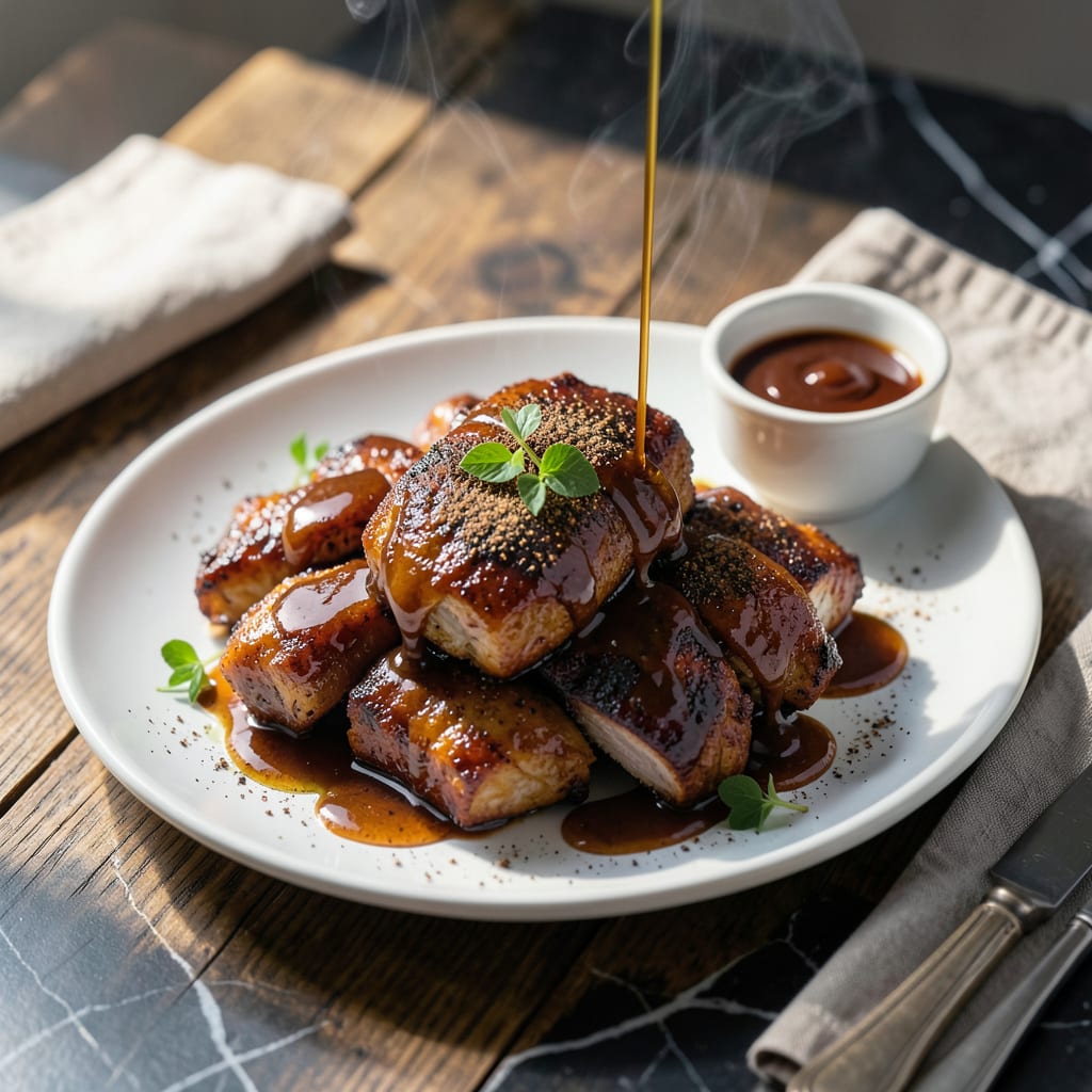 Visual representation of BB Q Chicken Secret Sauce Recipe: Tangy Smoky Sweetness Without the Smoke