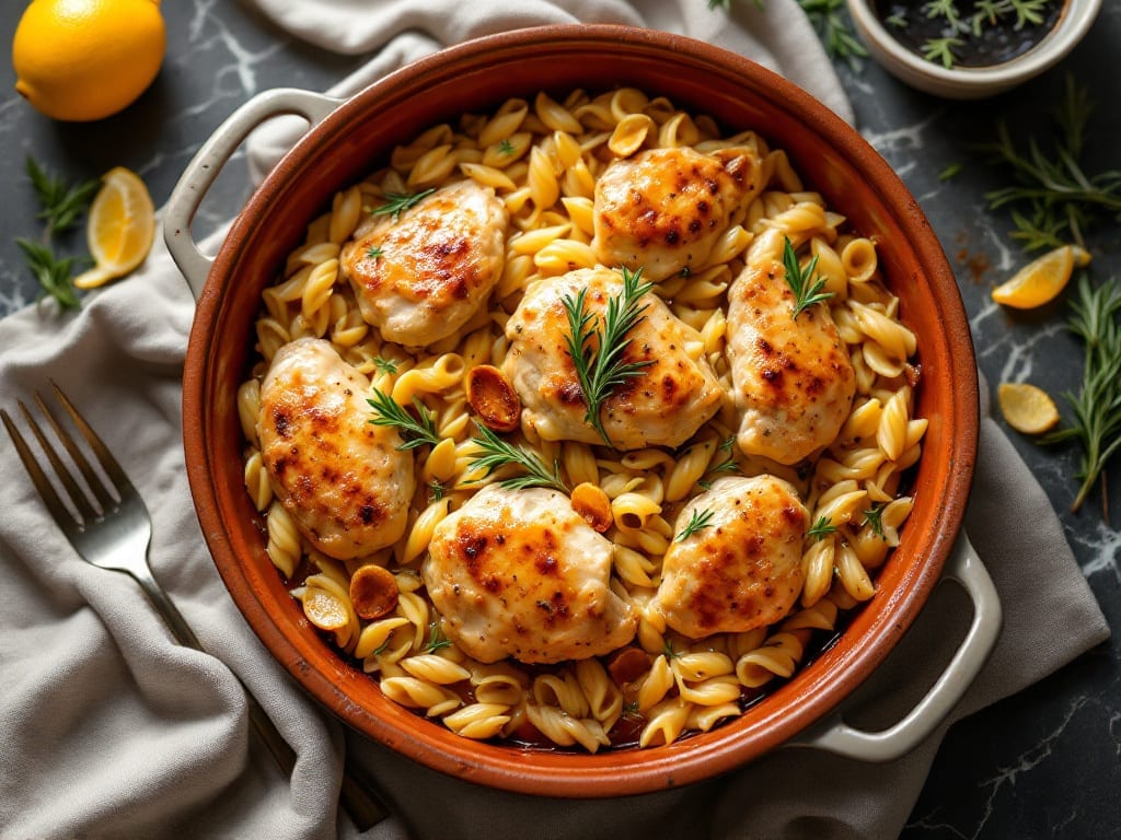 Chicken in a Pot With Orzo Ina Garten Recipe: One-Pot Creamy Herb Roast With Golden Crispy Top