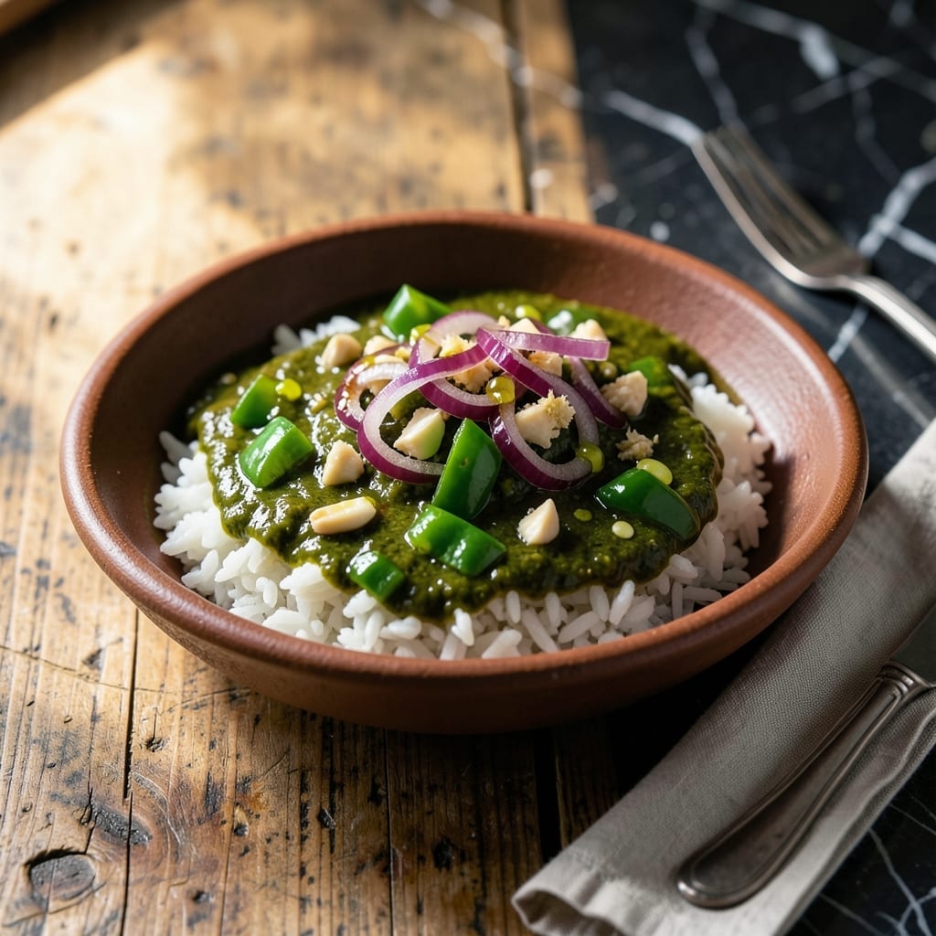 Ayamase Sauce Recipe: West African Green Chili Heat