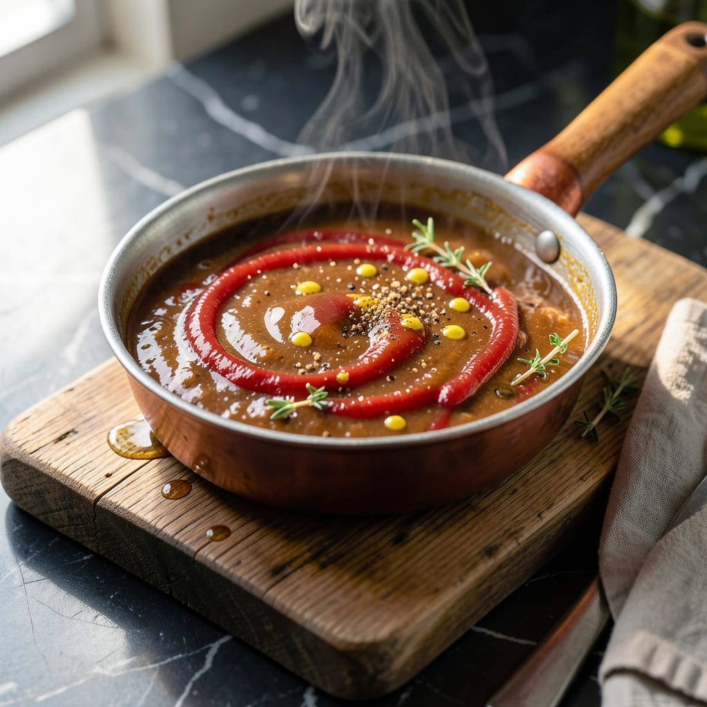 BBQ Chicken Mop Sauce Recipe: Smoky Thin Glaze for Grilling detailed visual guide