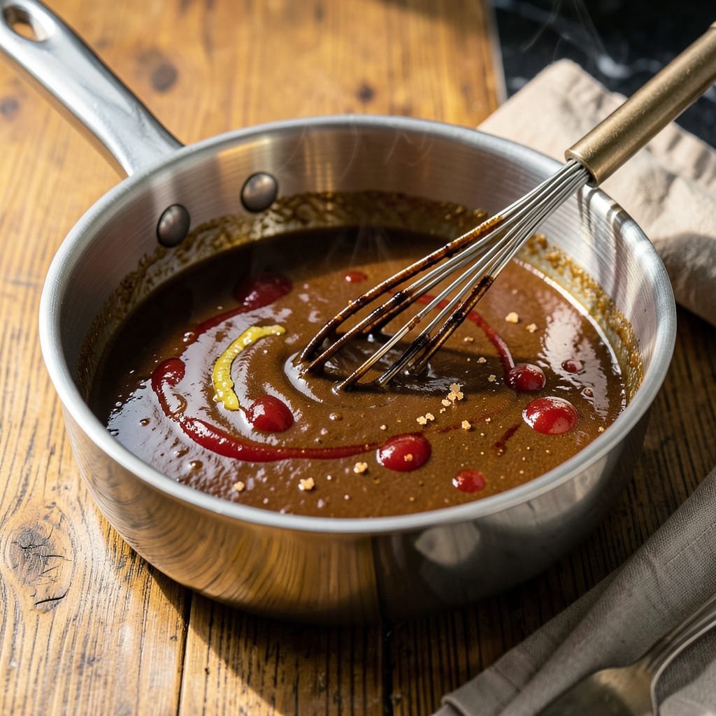 BBQ Finishing Sauce Recipe: Sweet and Smoky Glaze for Perfect Results detailed visual guide