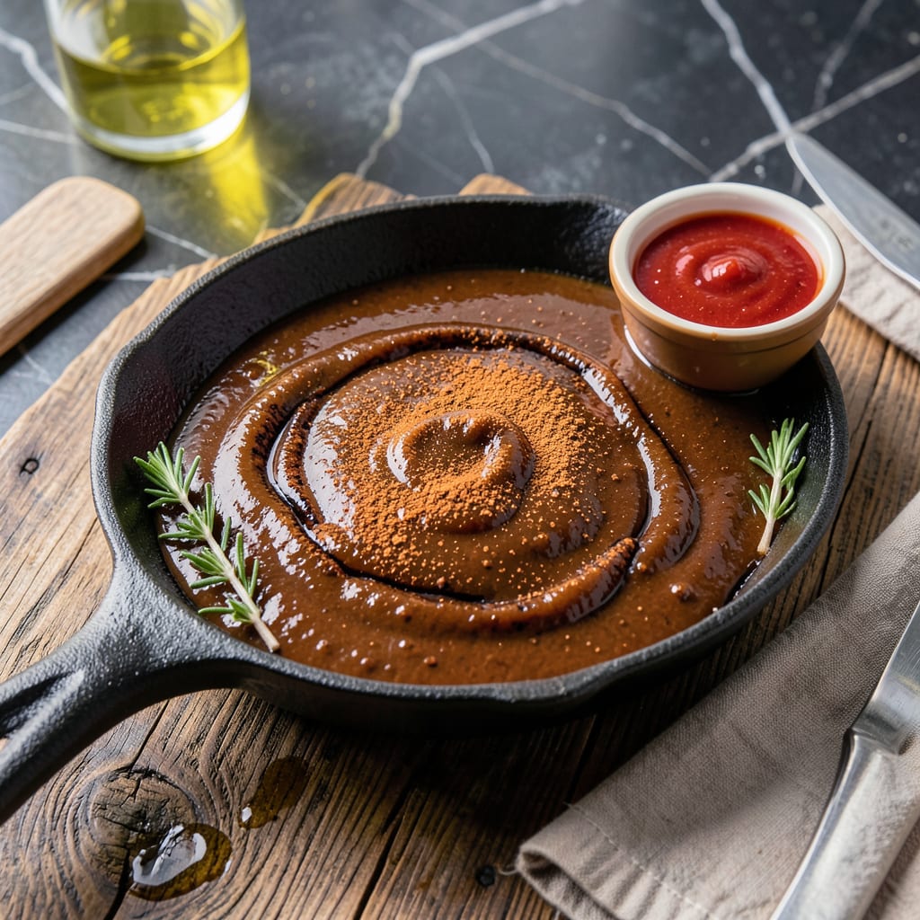 BBQ Sauce and Hot Sauce Recipe: Sweet Heat Fusion for Grilling example with annotations