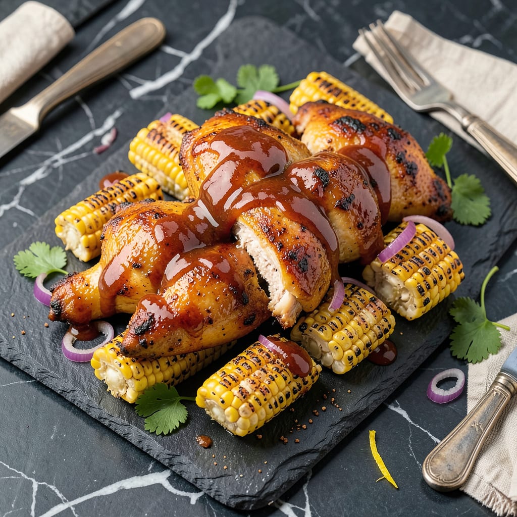 bbq sauce for chicken recipe detailed visual guide