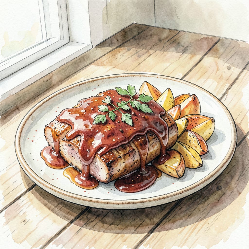 Comprehensive bbq sauce recipe for pork visual reference