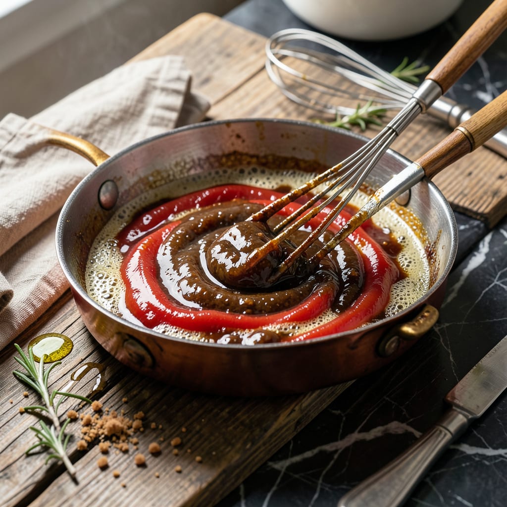BBQ Sauce Recipe NYT: Tangy Sweet Essence of Classic Grill Flavor example with annotations