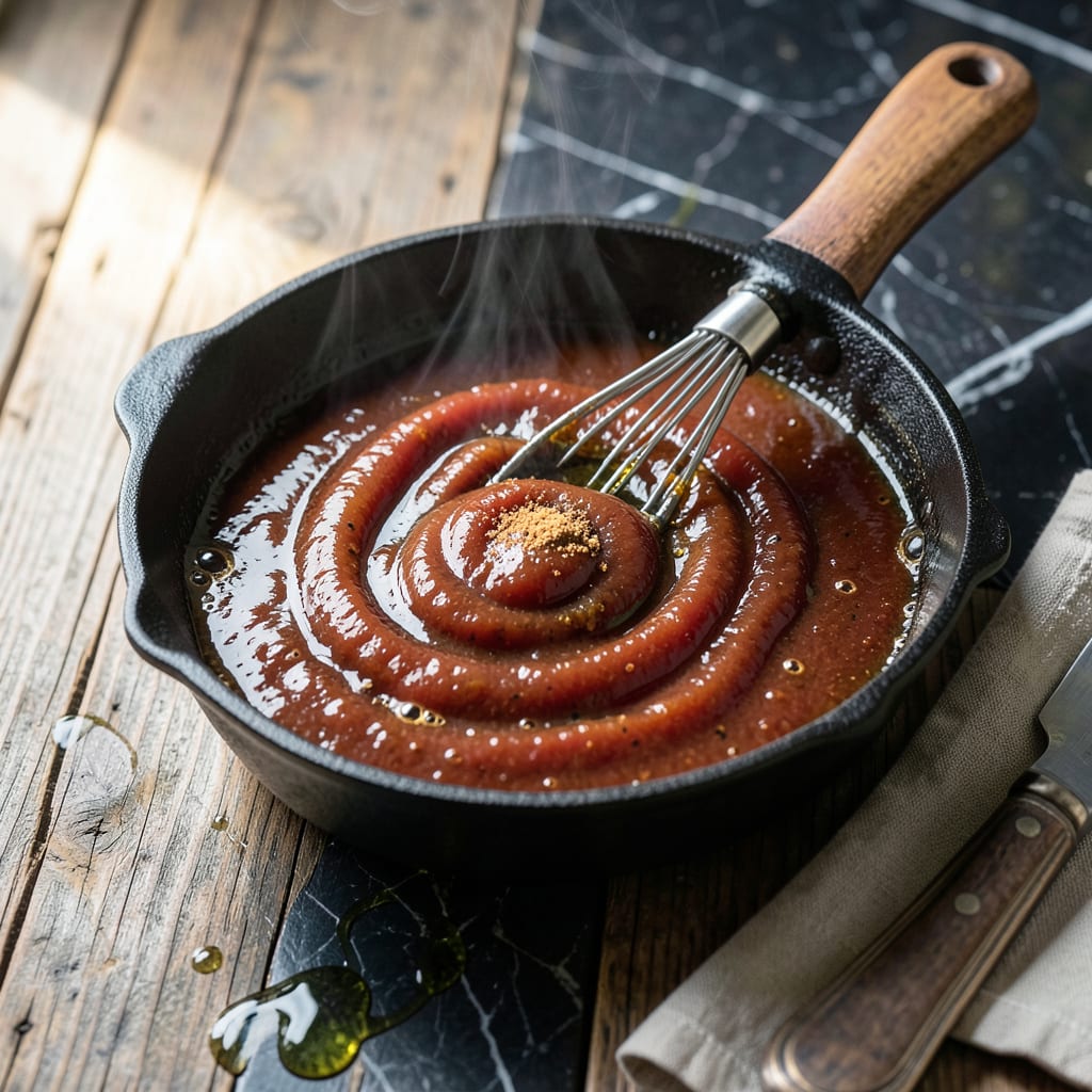 BBQ Sauce Recipe: Smoky Sweet Heat for Grill Masters example with annotations