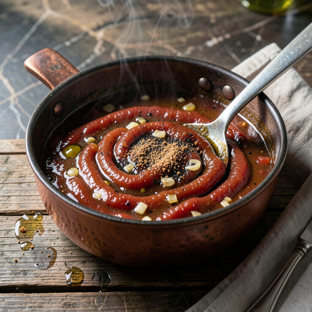 BBQ Sauce Recipe: Tangy Molasses Blend with Smoky Depth detailed visual guide