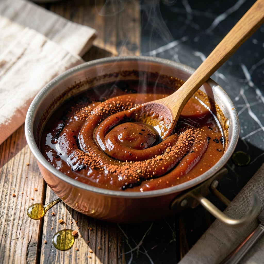 BBQ Sauce Recipe Using Tomato Sauce: Smoky Sweet Thickness for Grilling detailed visual guide