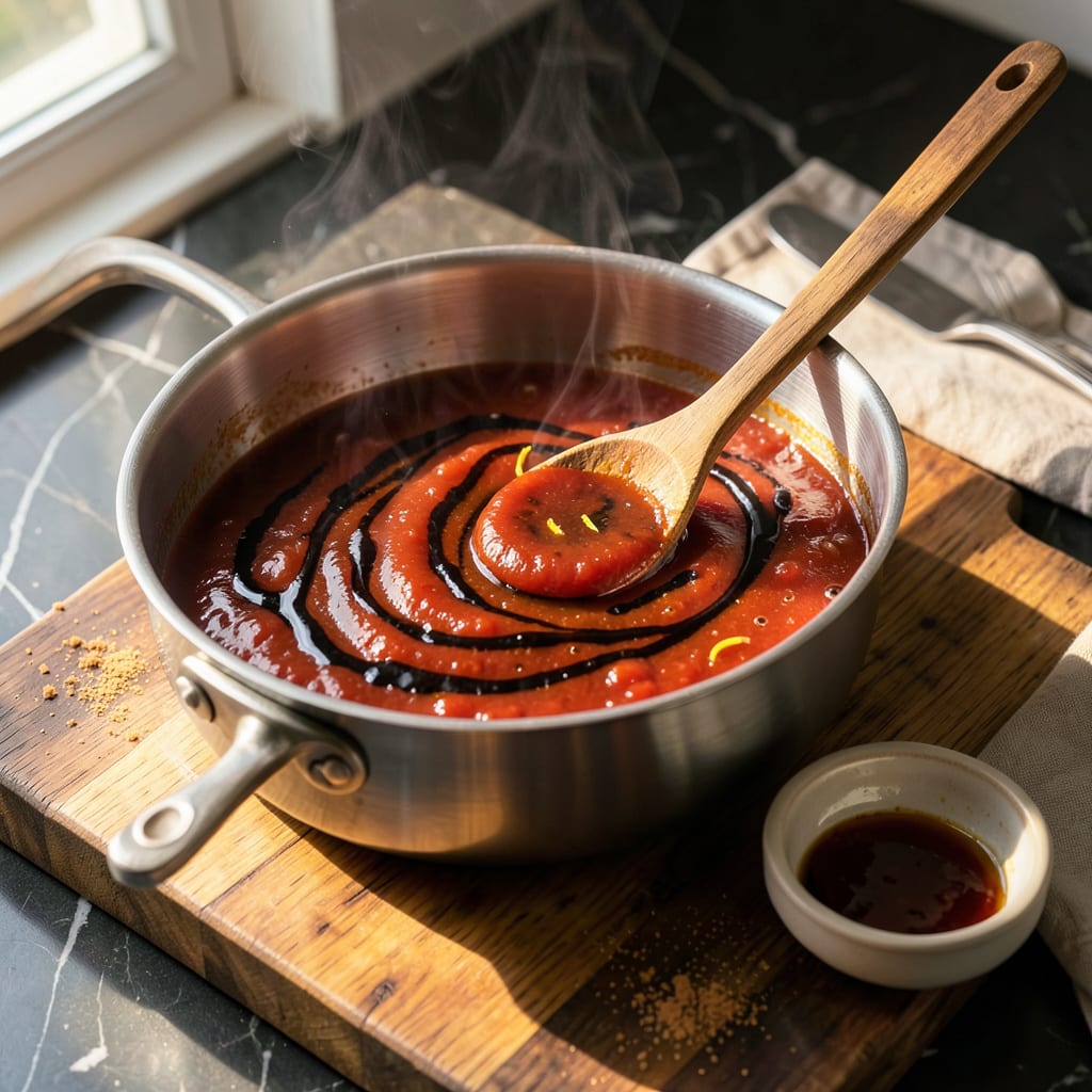 Comprehensive BBQ Sauce Recipe Without Worcestershire: Tangy, Sweet, and Smoky Homemade Blend visual reference