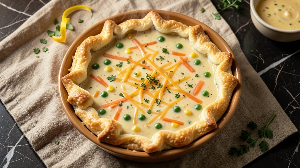 Campbell's Cream of Chicken Soup Pot Pie Recipe: Crispy Top, Creamy Filling in One Dish